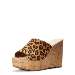 Ariat ~ Unbridled Layla ~ Leopard Suede Sandal *sz 9*